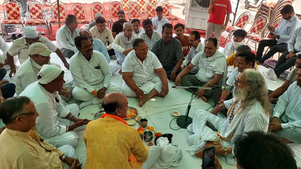 Bhoomi Pujan for Ramlila performance, to begin on October 9