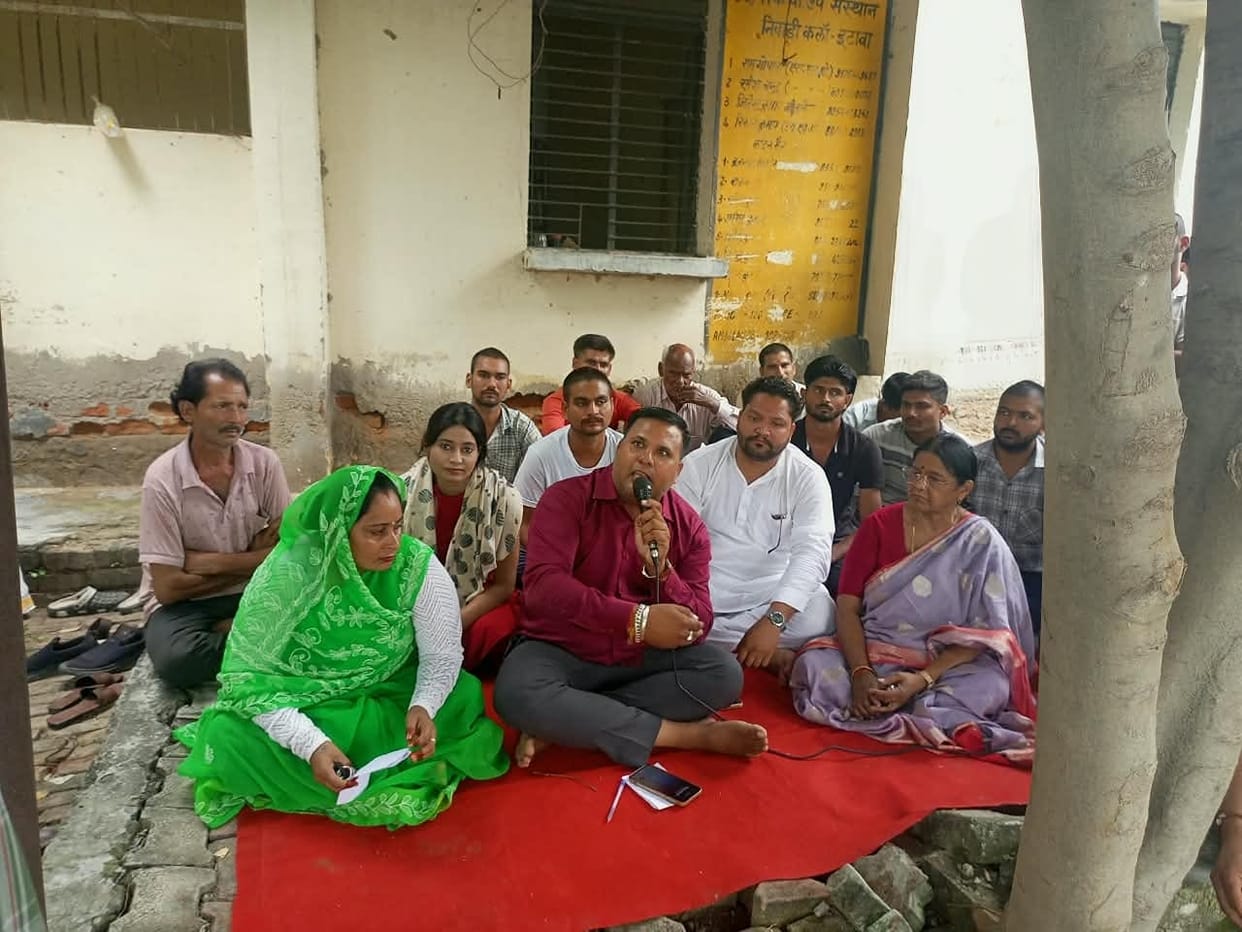 Allegations of extortion under the guise of inspections; protest camp set up at the power station demanding the removal of the Junior Engineer.