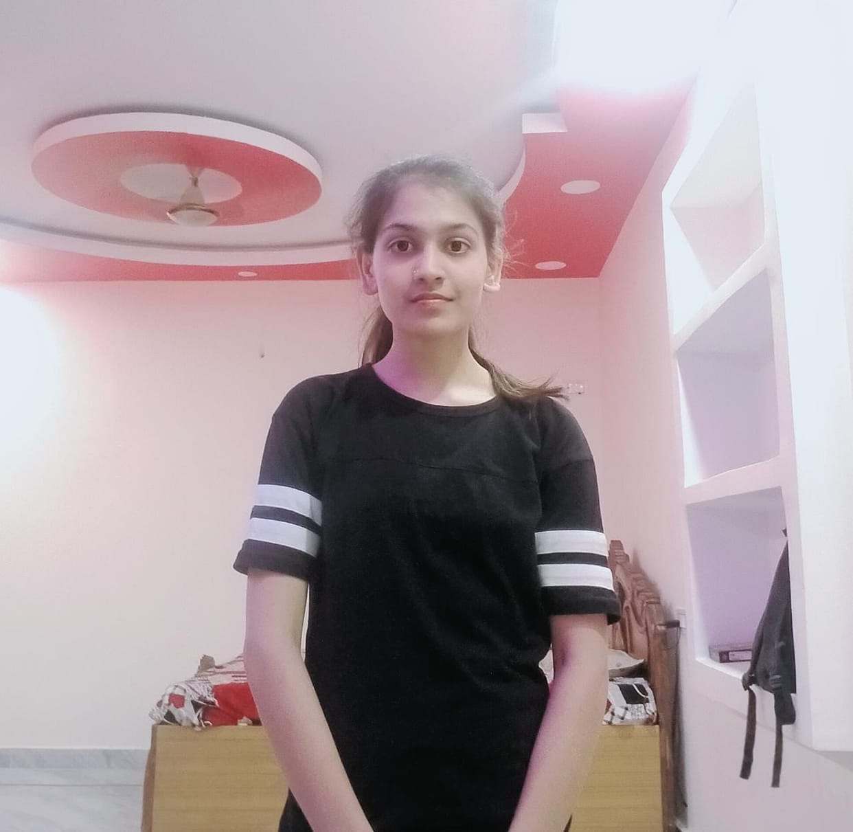 Young woman suffering from depression takes her own life by hanging herself.