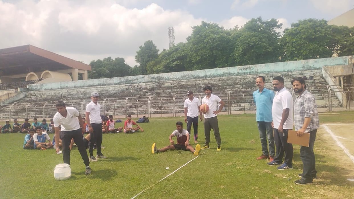 120 players appeared for trials for four handball spots.