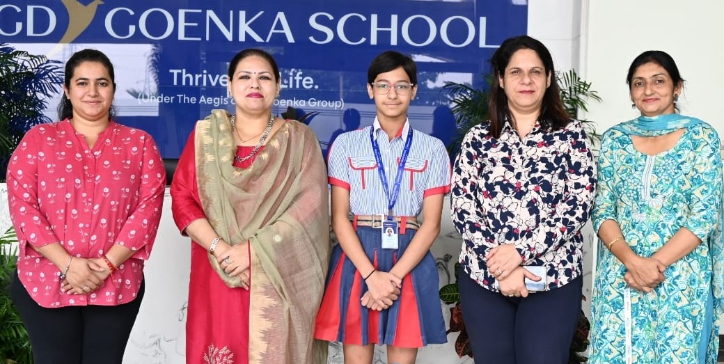 Purvi won three silver medals at the SGFI state-level swimming competition.