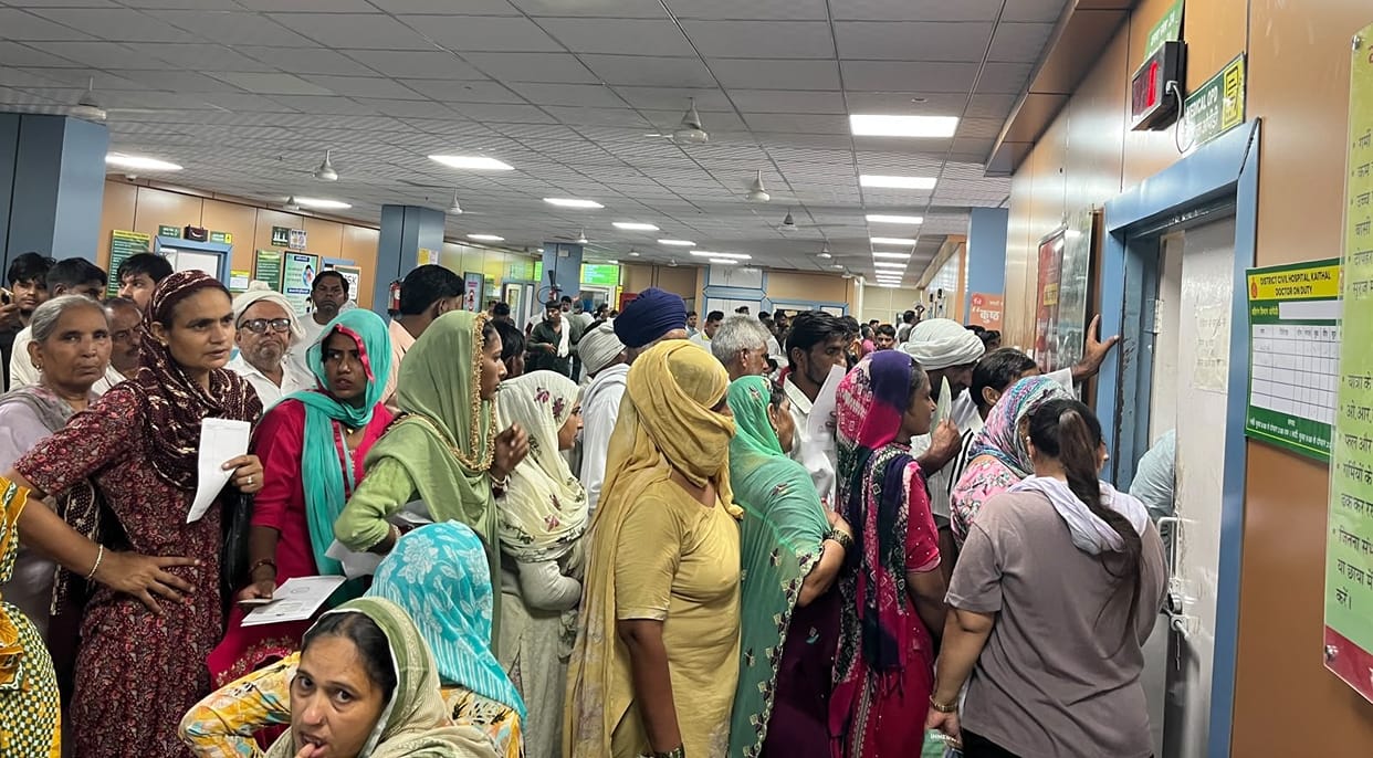 Only 20 out of 30 doctors joined; 10 did not even show up to join.