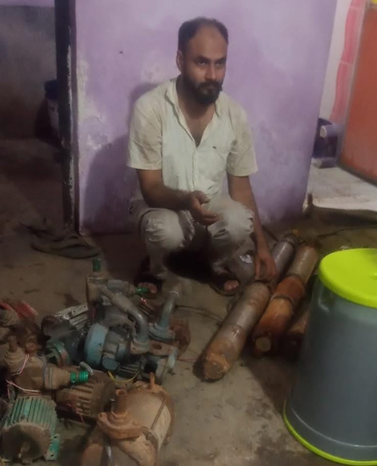शहडोल: कबाड़ के ठिकाने पर पुलिस की दबिश, 20 लाख से ज्यादा का माल जब्त; मेरठ का आरोपी हिरासत में