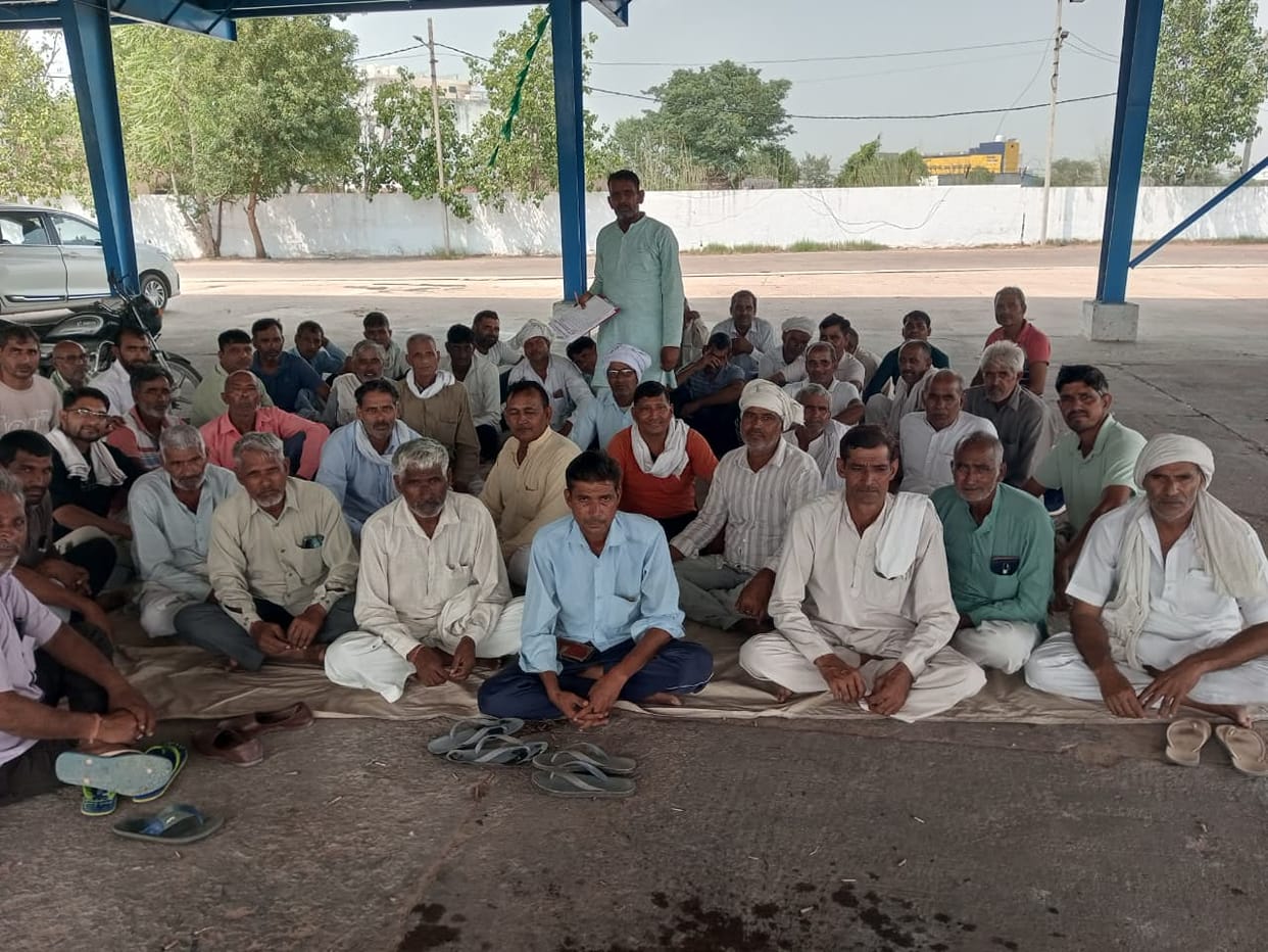 Executive committee of the Badhra Water Employees' Association constituted for a three-year term; Ramesh Gopi appointed President
