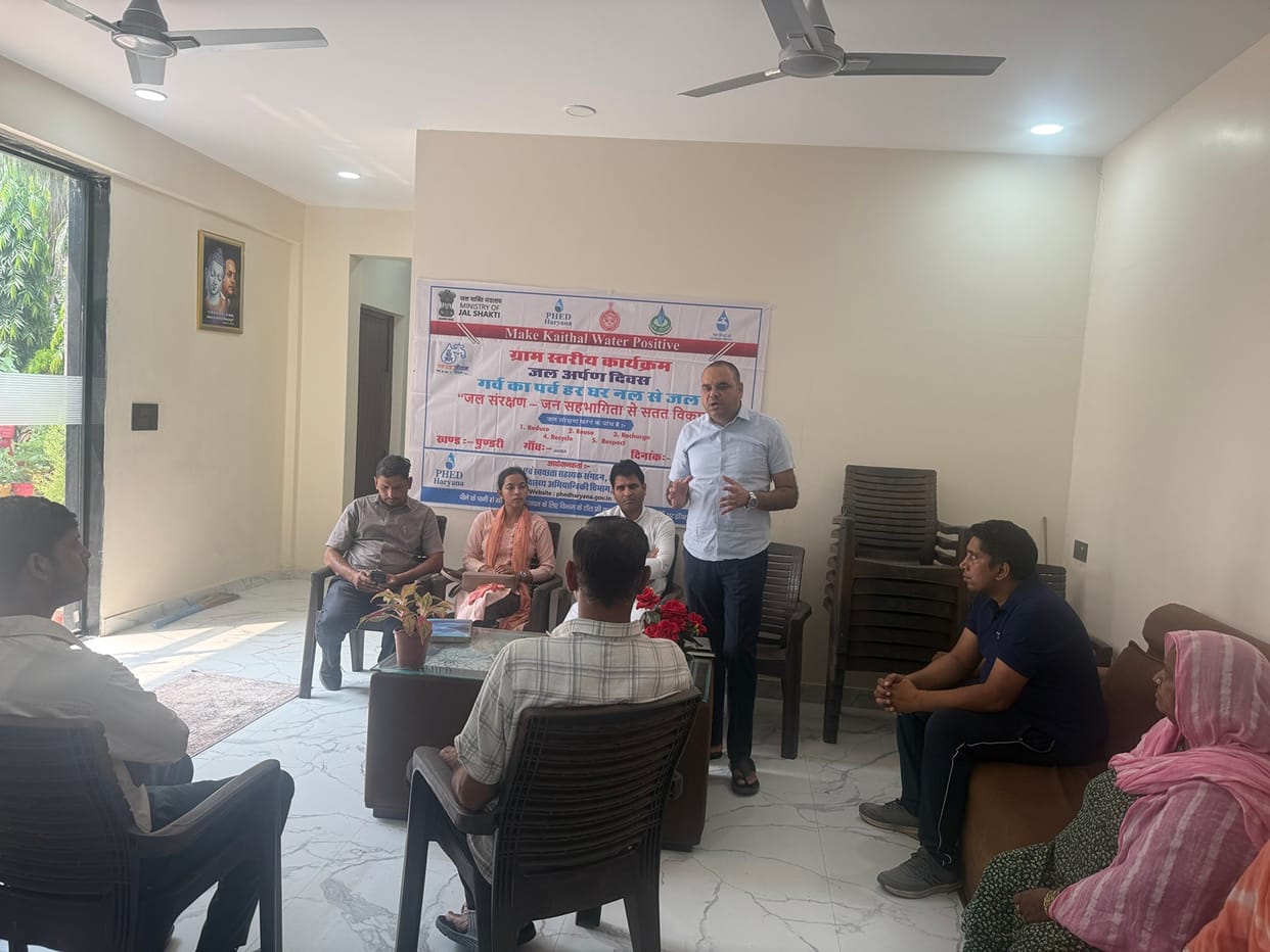 Villagers should turn water conservation into a mass movement and use every drop wisely: Deepak.