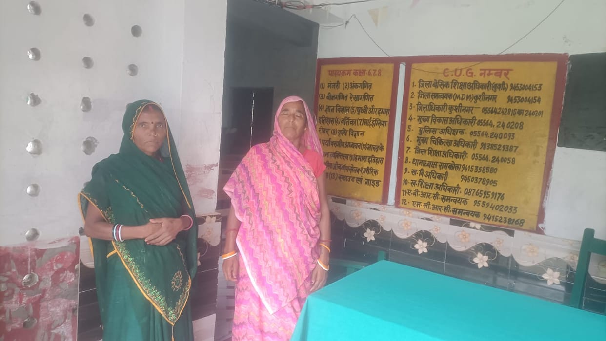 People shaken by Neha's death; children did not come to school the next day.