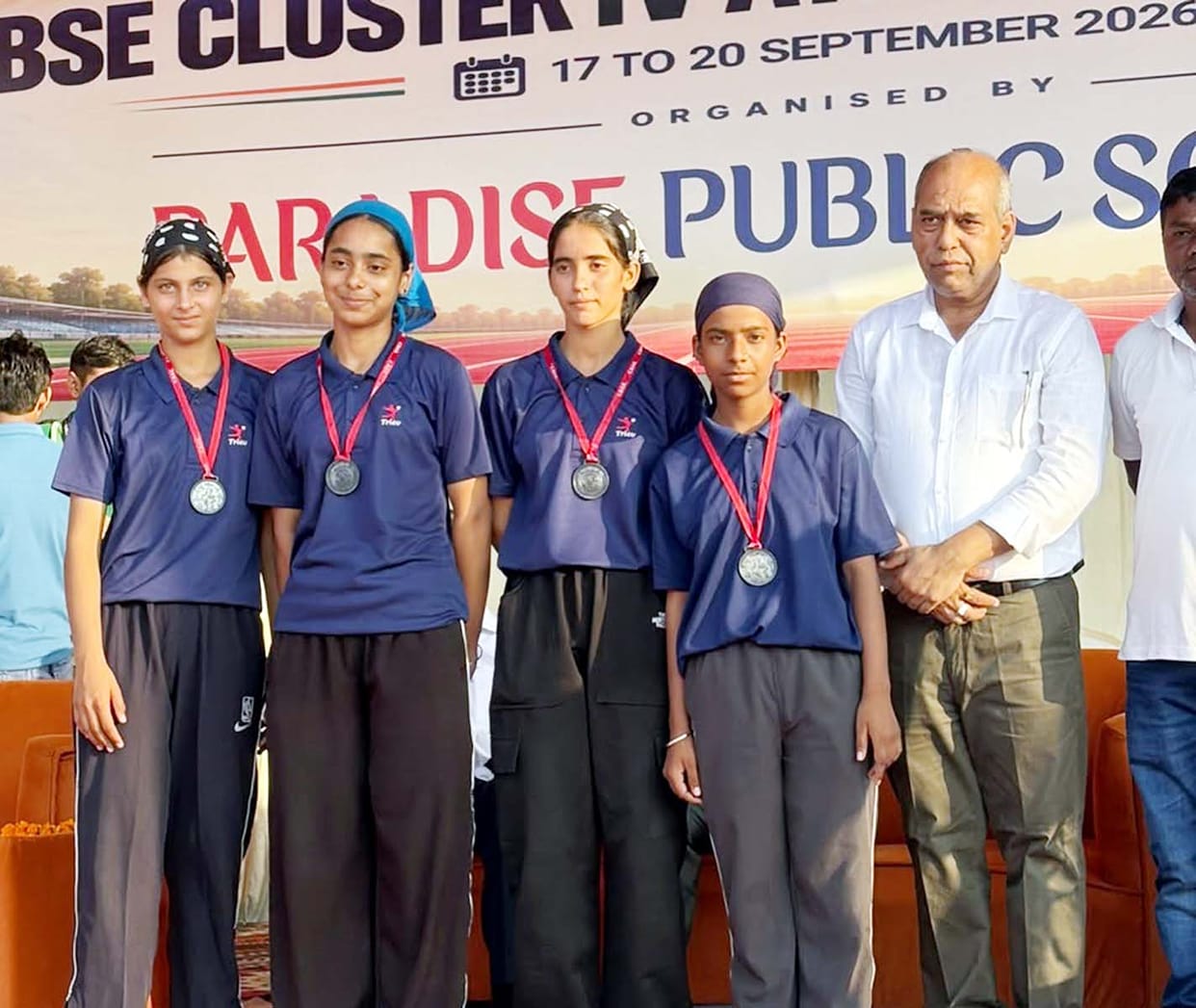 Students of Miri Piri Khalsa Academy won 12 medals.