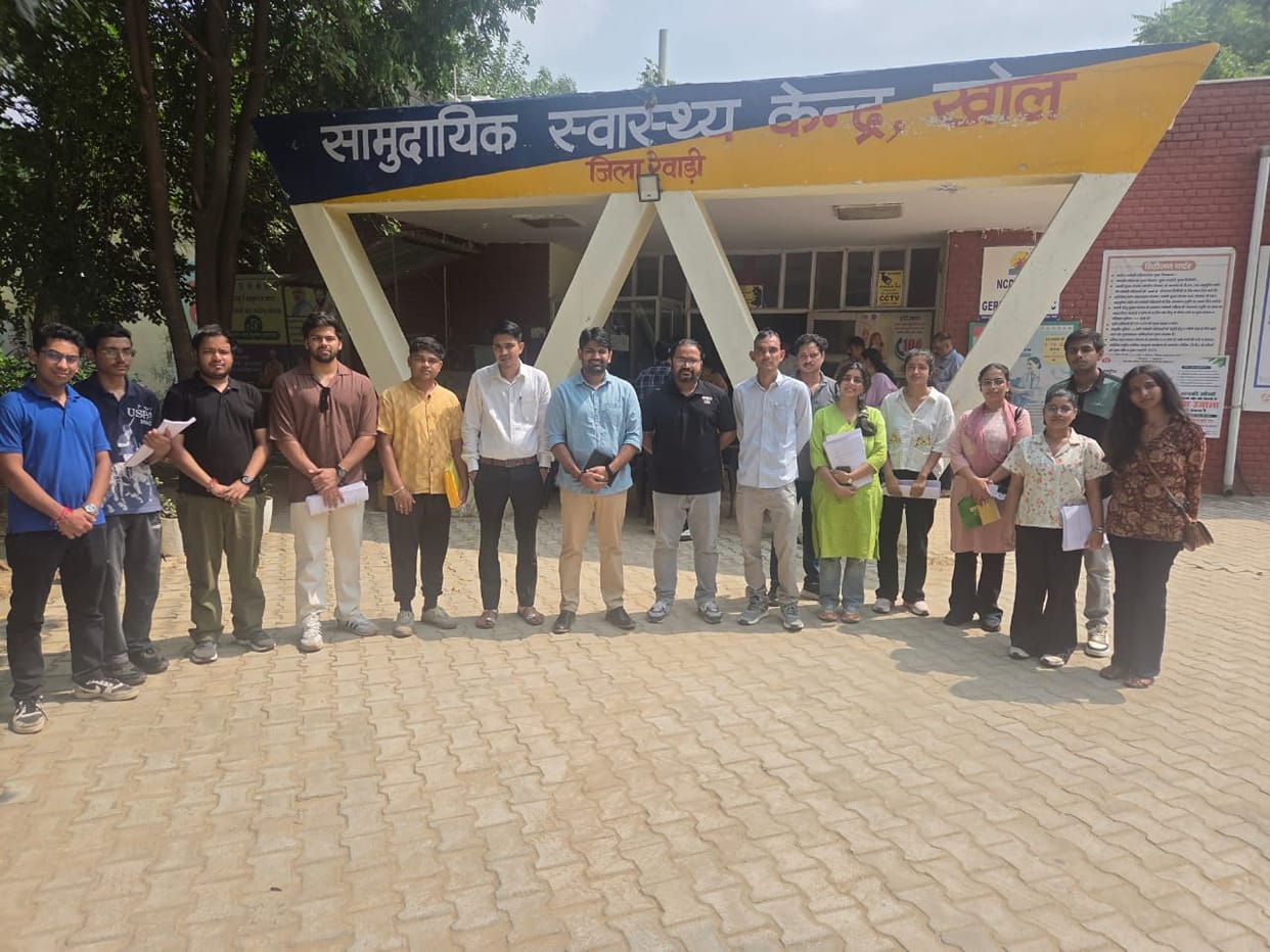 IIM students went on a tour