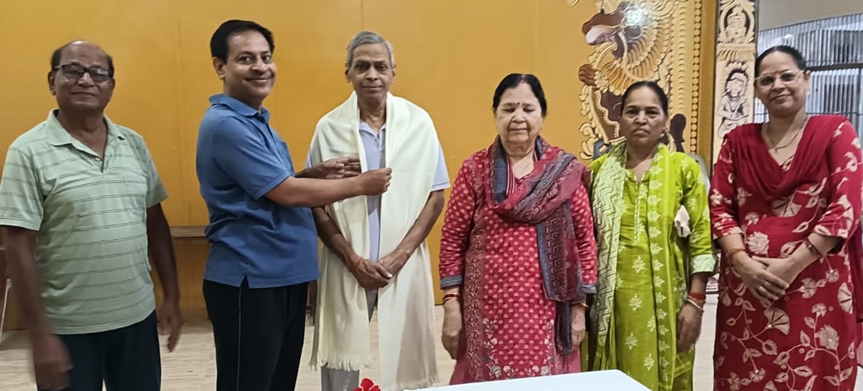 Dr. Awadheshmani Tripathi and Rajendra Honoured