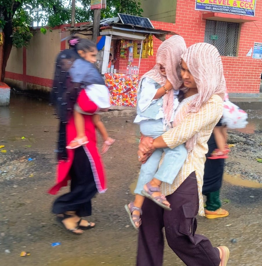 Mercury drops by 11 degrees following 46.4 mm of rainfall; a wintry chill amidst the heat.