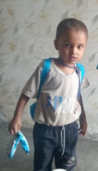 Four-year-old child dies after drowning in a pond.
