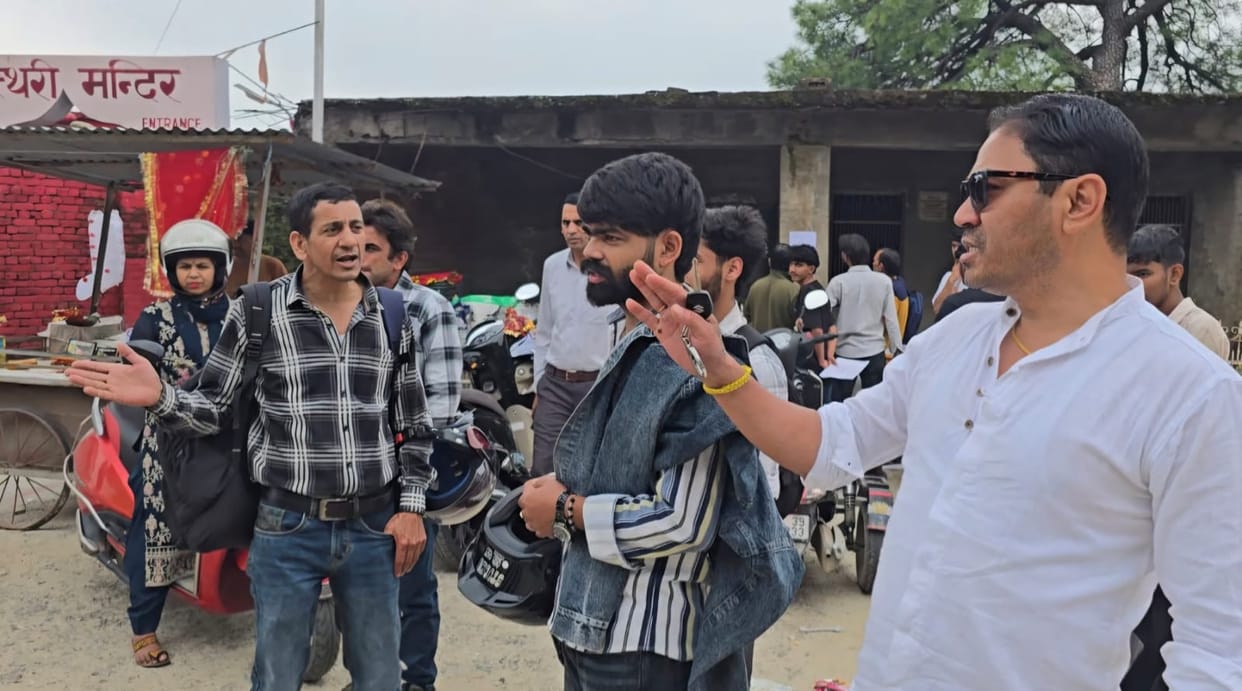 People arrived at Kunal Patthari for their driving tests, but the MBI never showed up.