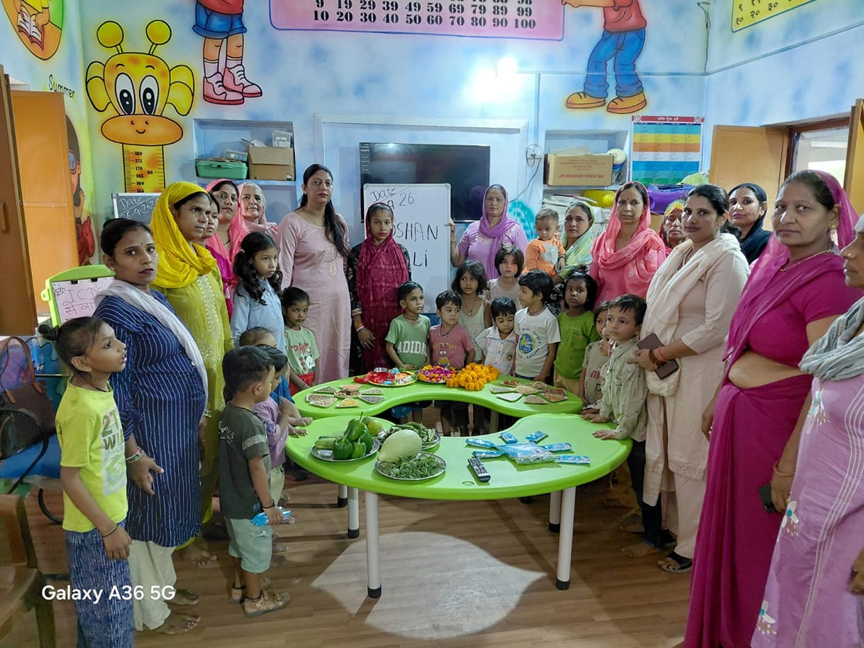 17,811 beneficiaries participated in the 'Aangan Milan Seva'.