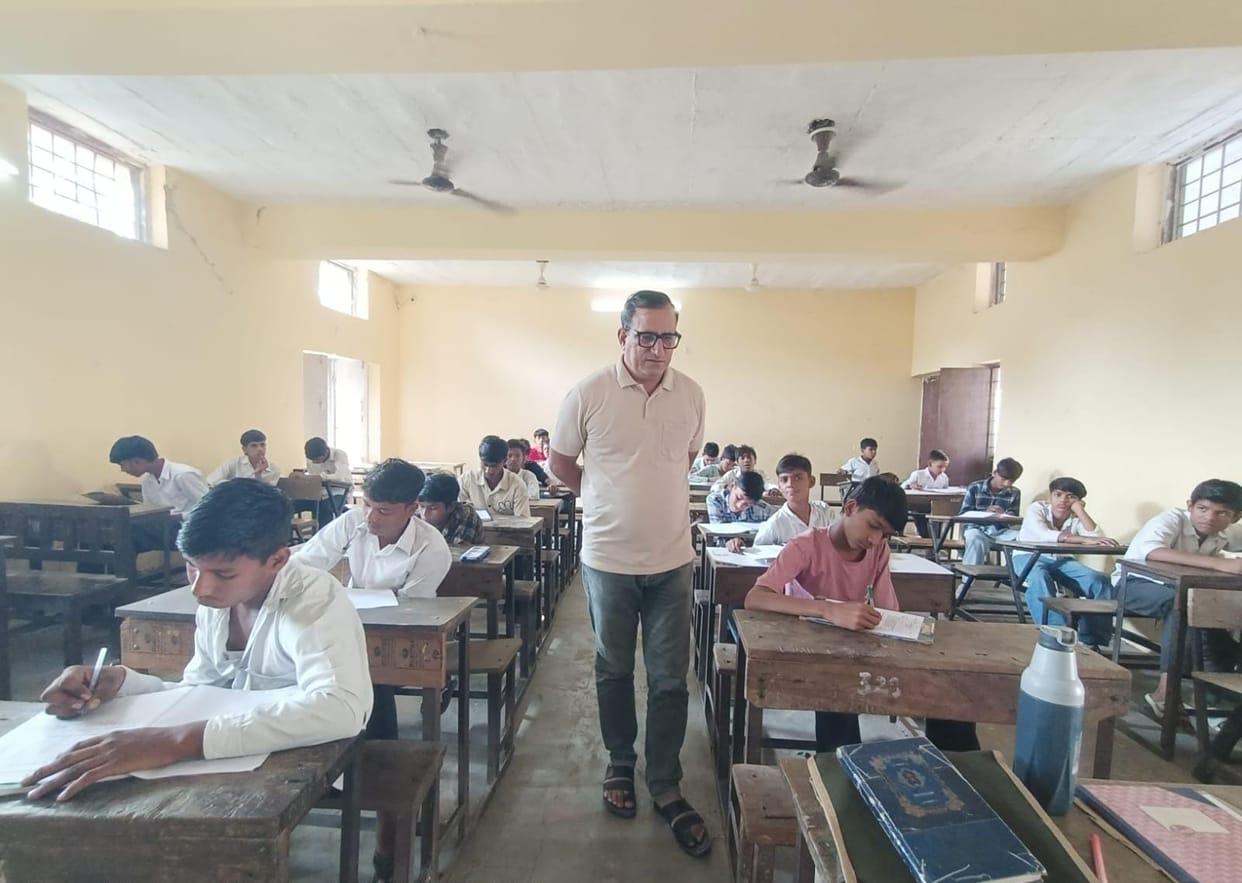 On the second day, students from