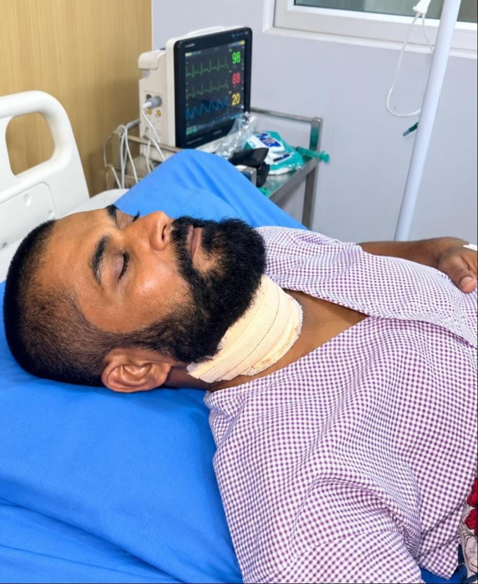 Property dealer's throat injured by Chinese manja; received 10 stitches
