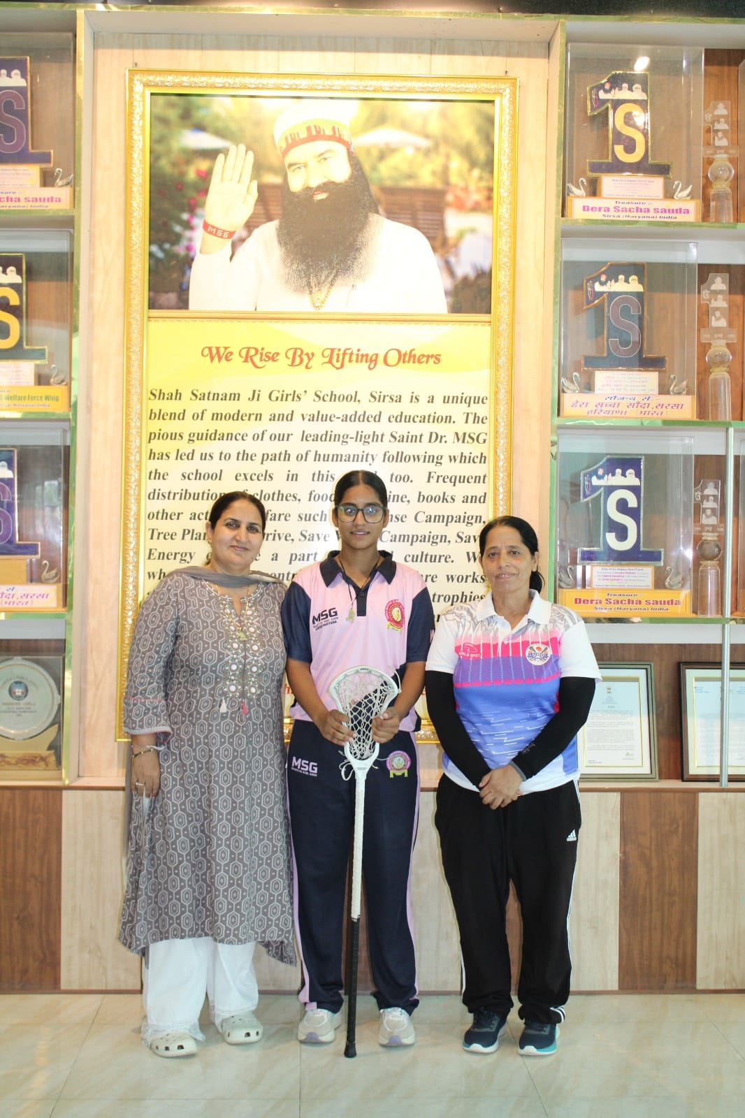mahaknoor selected in indian lacross team