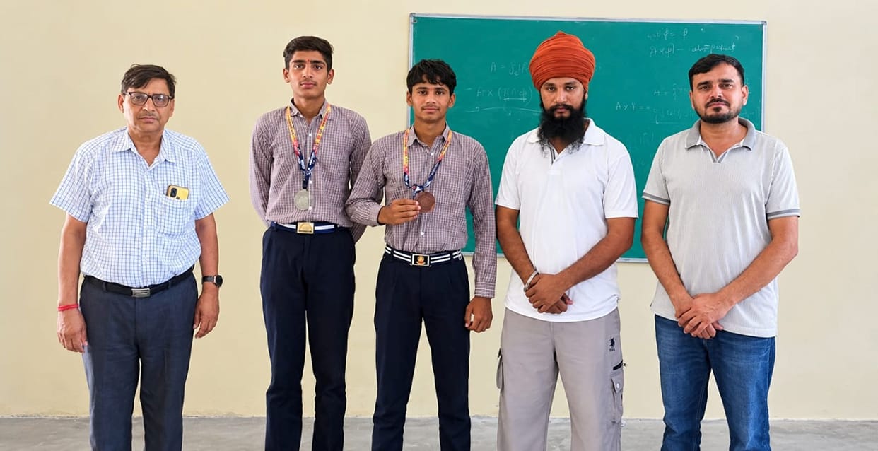 Players from GSS School, Mangalpur, won two medals.