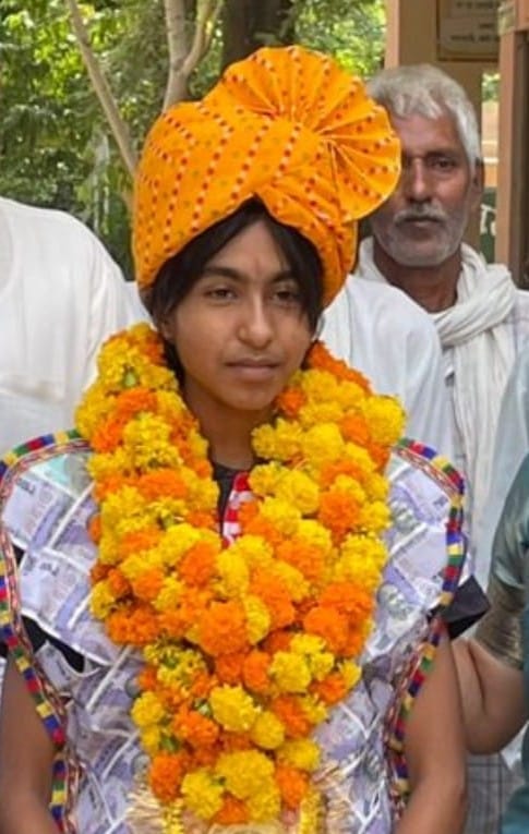 Komal qualified for the national level by running at a speed of