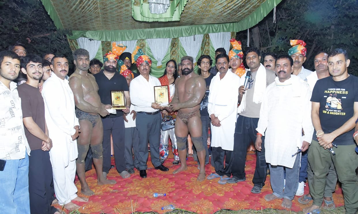 Rinku Hajipur won the Gugga Jaharveer Dangal by defeating Rajat Kangra.