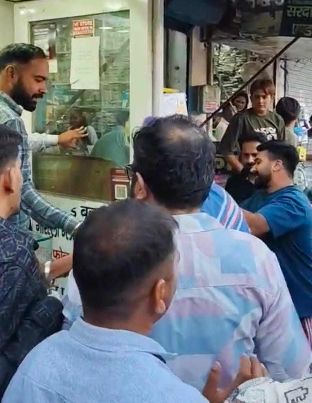 Stole the clothes and mobile phone of the very person who helped secure the job