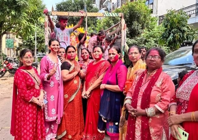 Immersion of the Ganpati idol