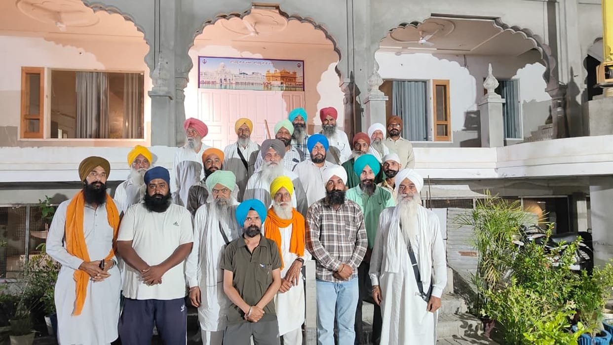 Demand to resume Gurdwara construction; Sangat submits letter to HSGMC President