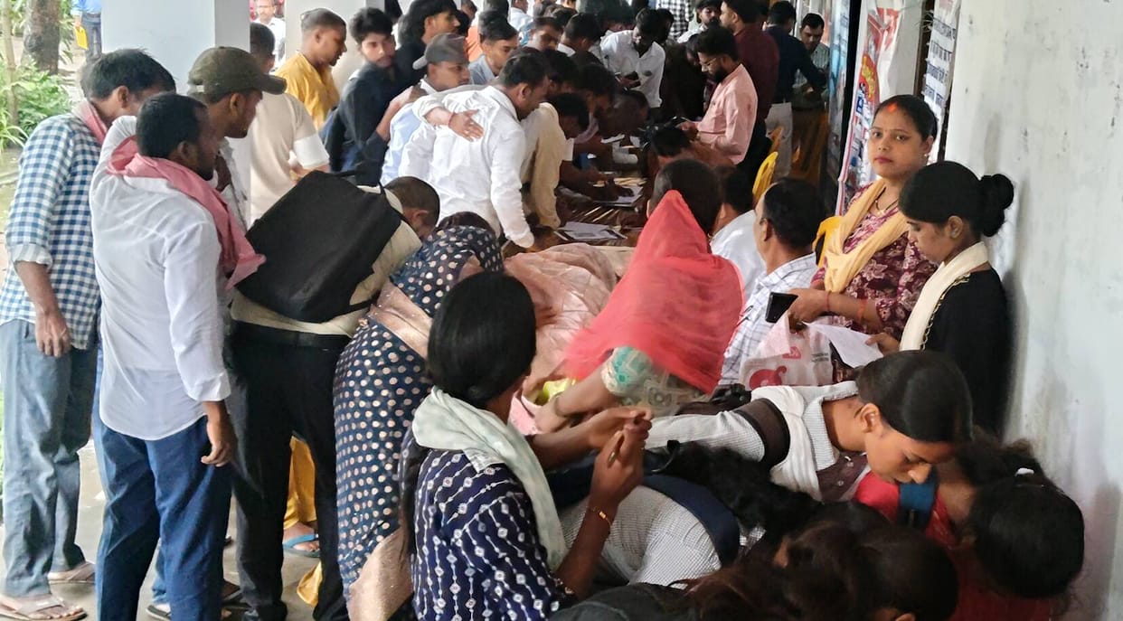 Two thousand youths selected at the job fair.