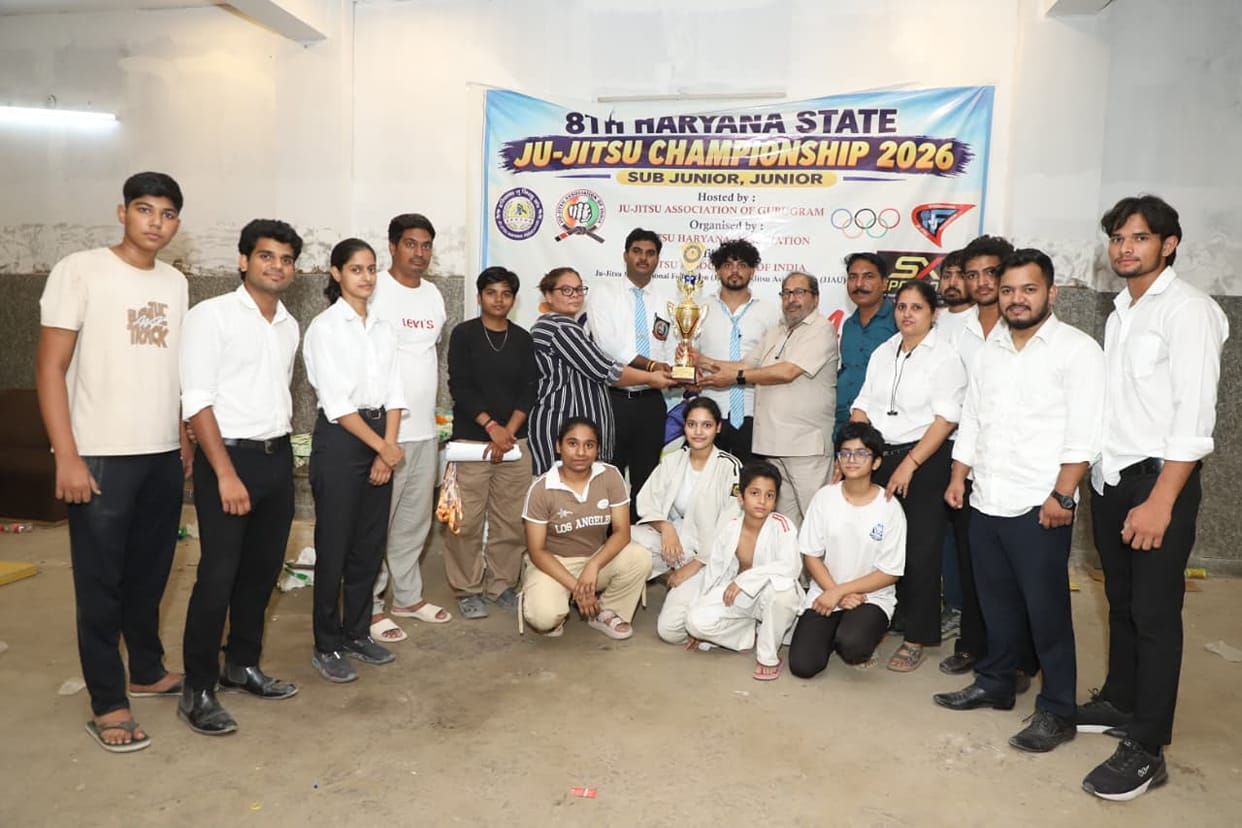 The district team secured second place in the Jiu-Jitsu championship.
