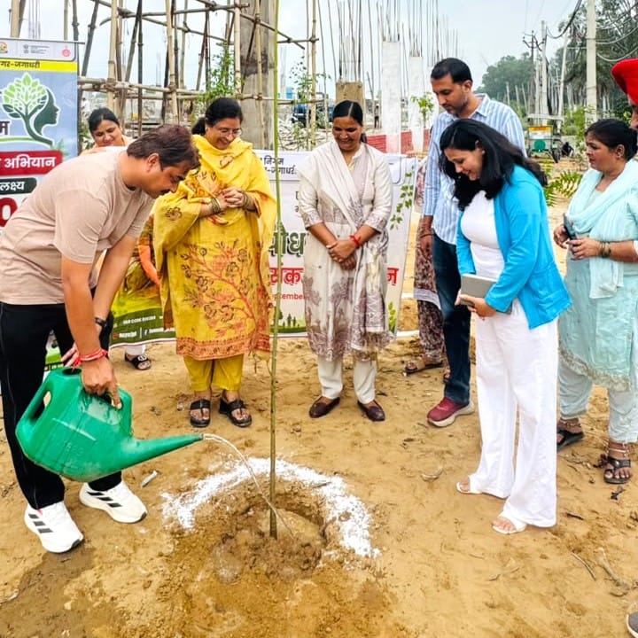 2,000 saplings will be planted around the waste plant