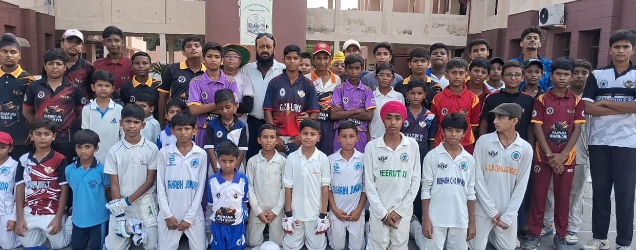 Rishabh Academy School won the cricket match by three runs