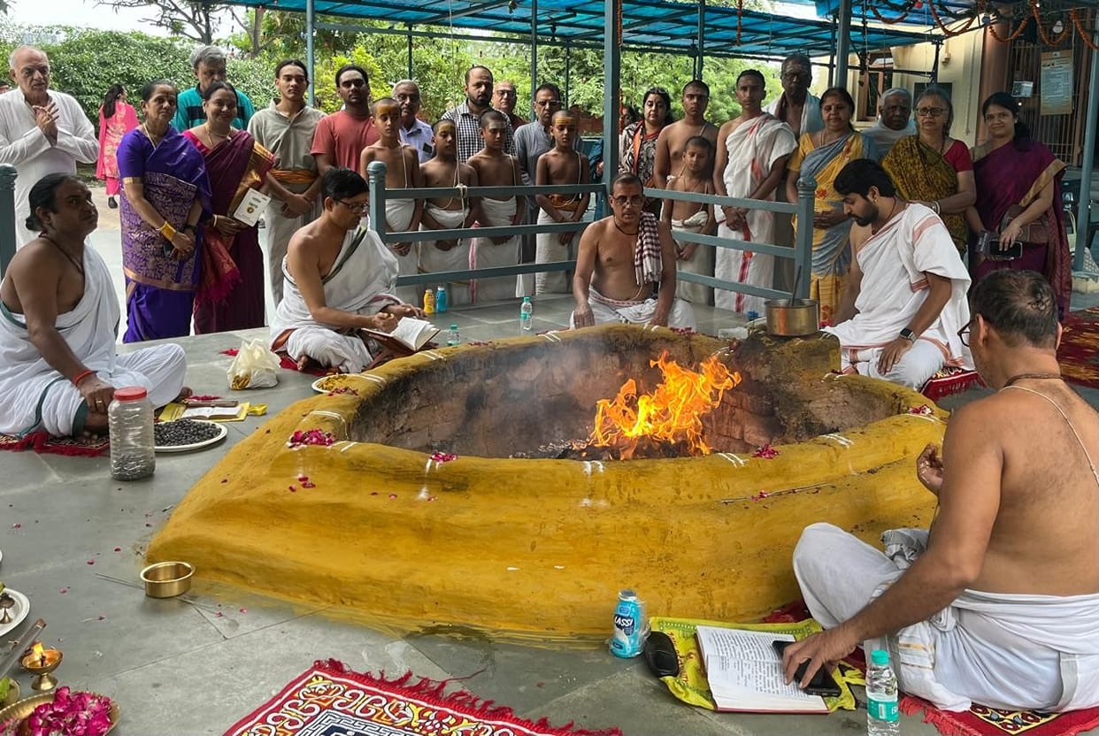 Chandi Homa at Adi Shankaracharya Temple