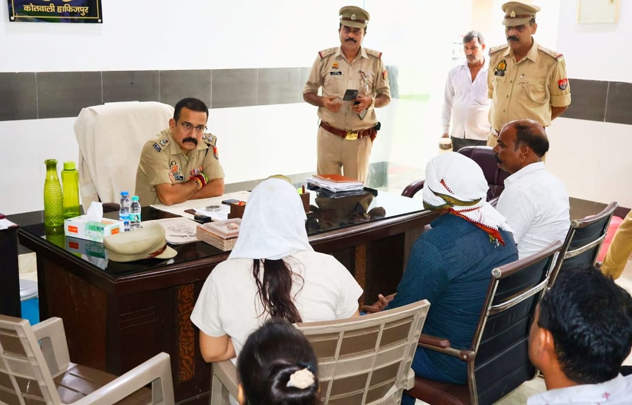 SP listened to grievances at the Thana Samadhan Diwas