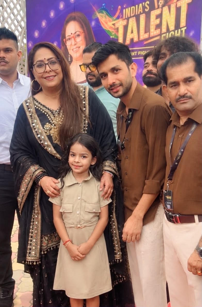 Little Kashvi from Pundri secures a spot in the India Talent Fight finals.