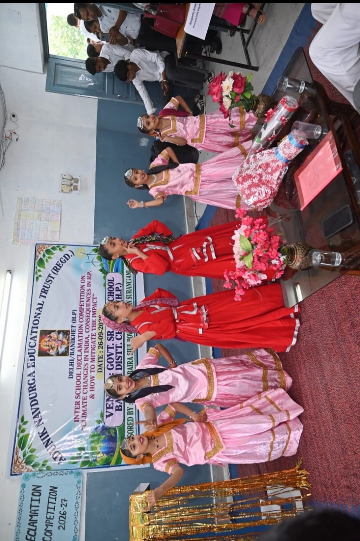 Nagali students dominate speech competition.