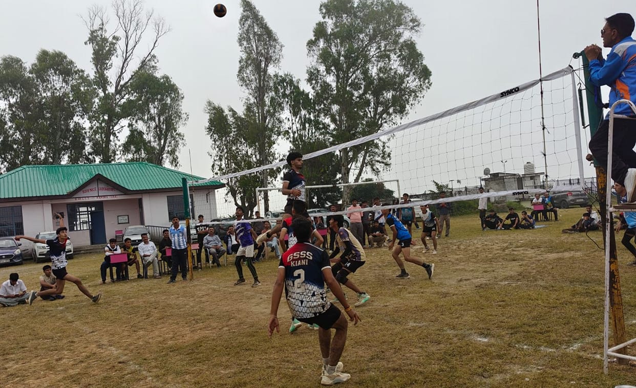 Volleyball: Center Zone-1 and Center Zone-2 in the final.