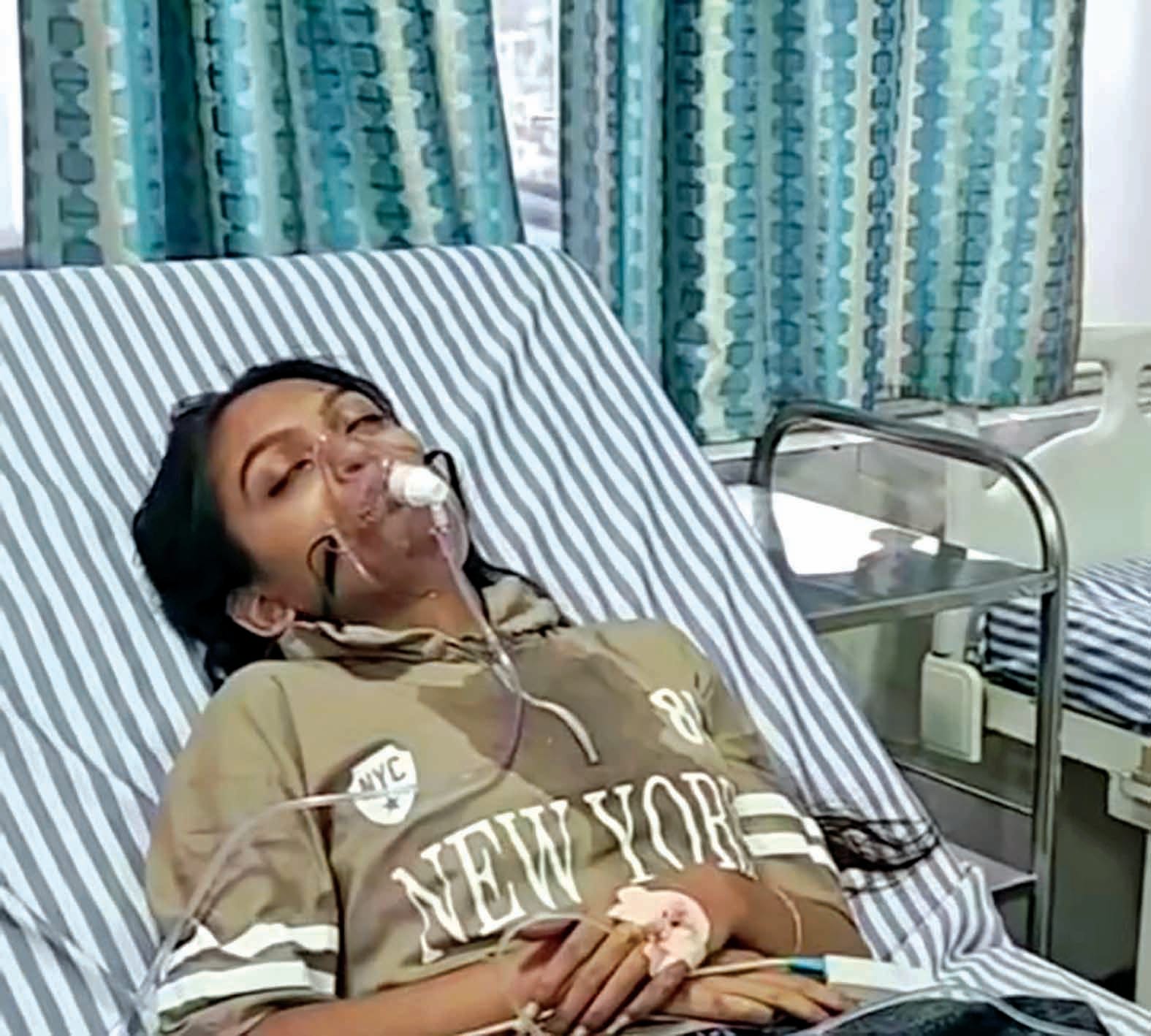 घायल महिला रेखा