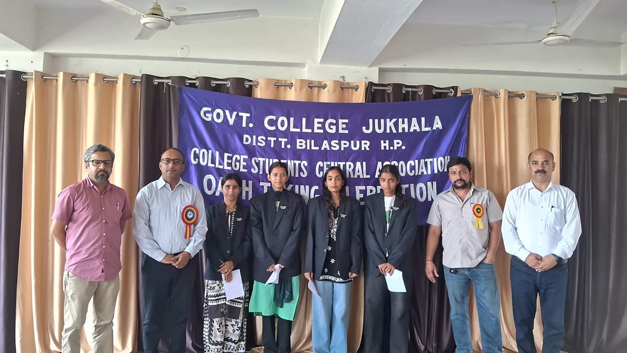 Anjali Jukhala, President of the college's Central Student Council.