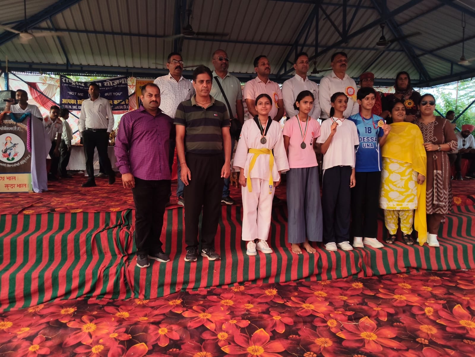 Gagret players won eight medals in Taekwondo.