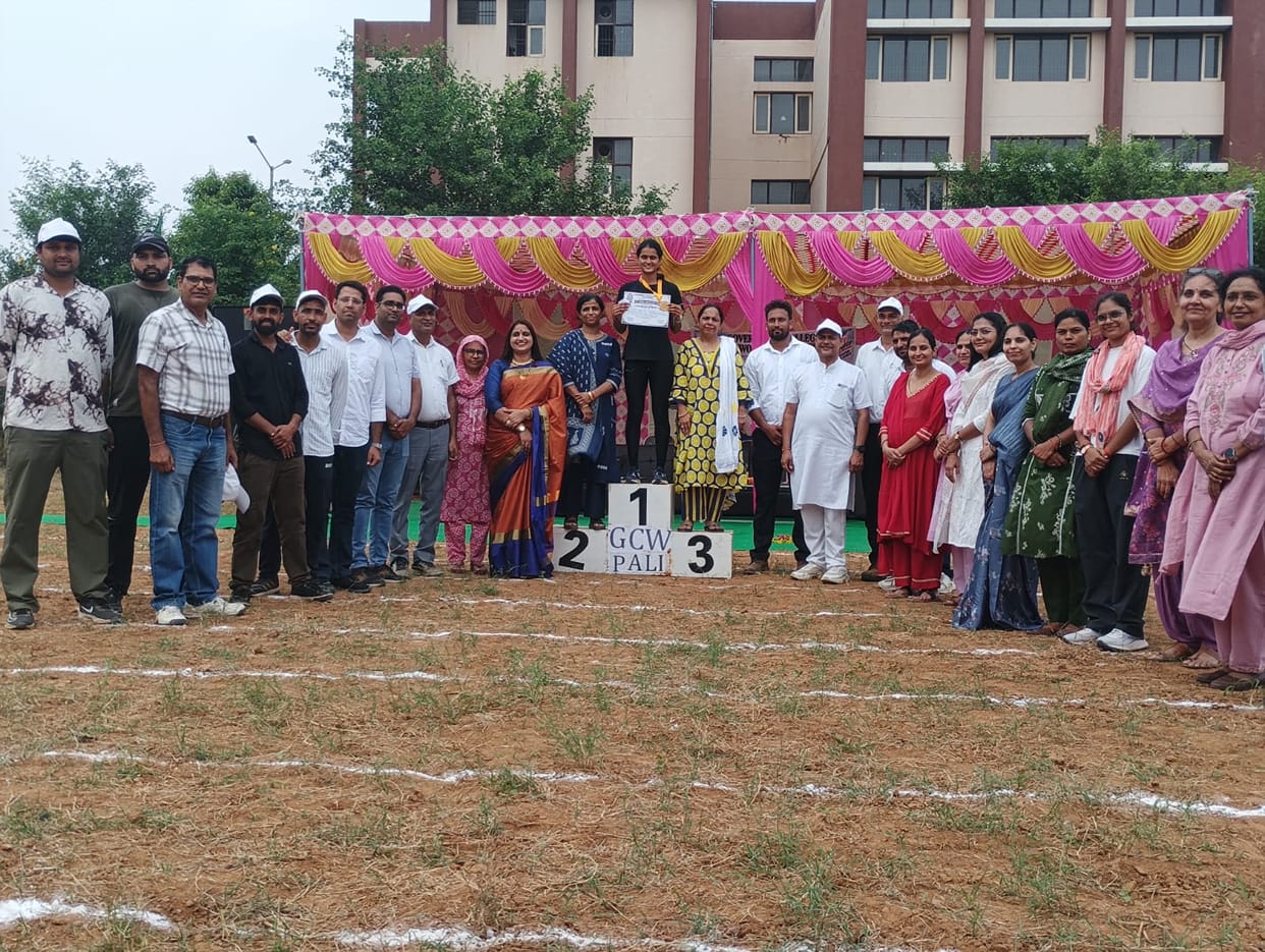 Gunjan named Best Athlete; Manisha takes first place in long jump.