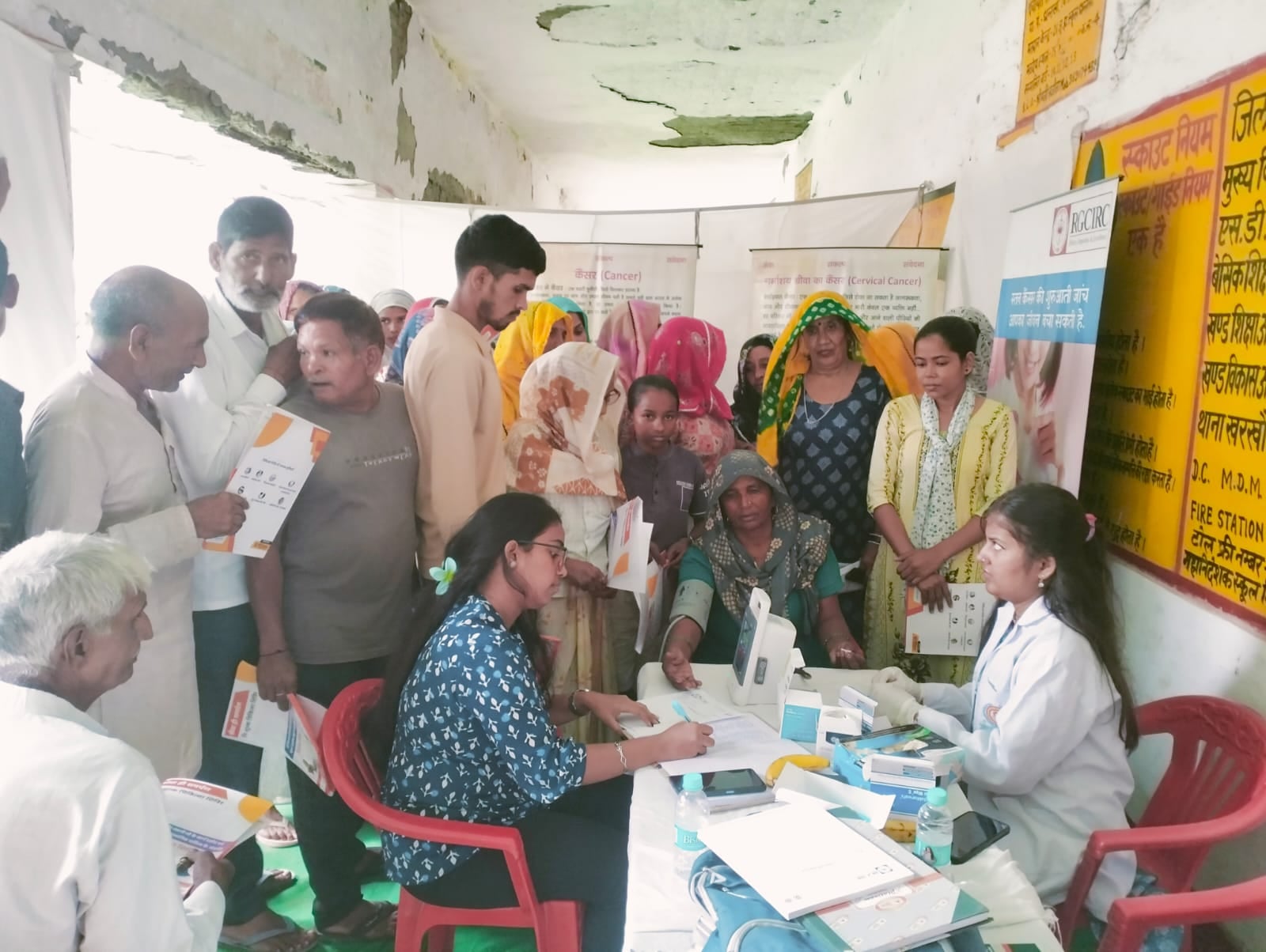 395 people examined at health camp in Dhantala