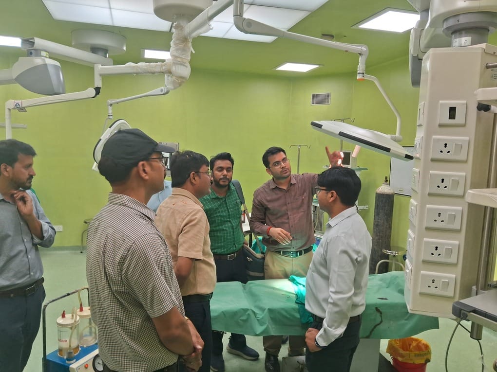 Inauguration of Digital X-ray, OT, and Central Store