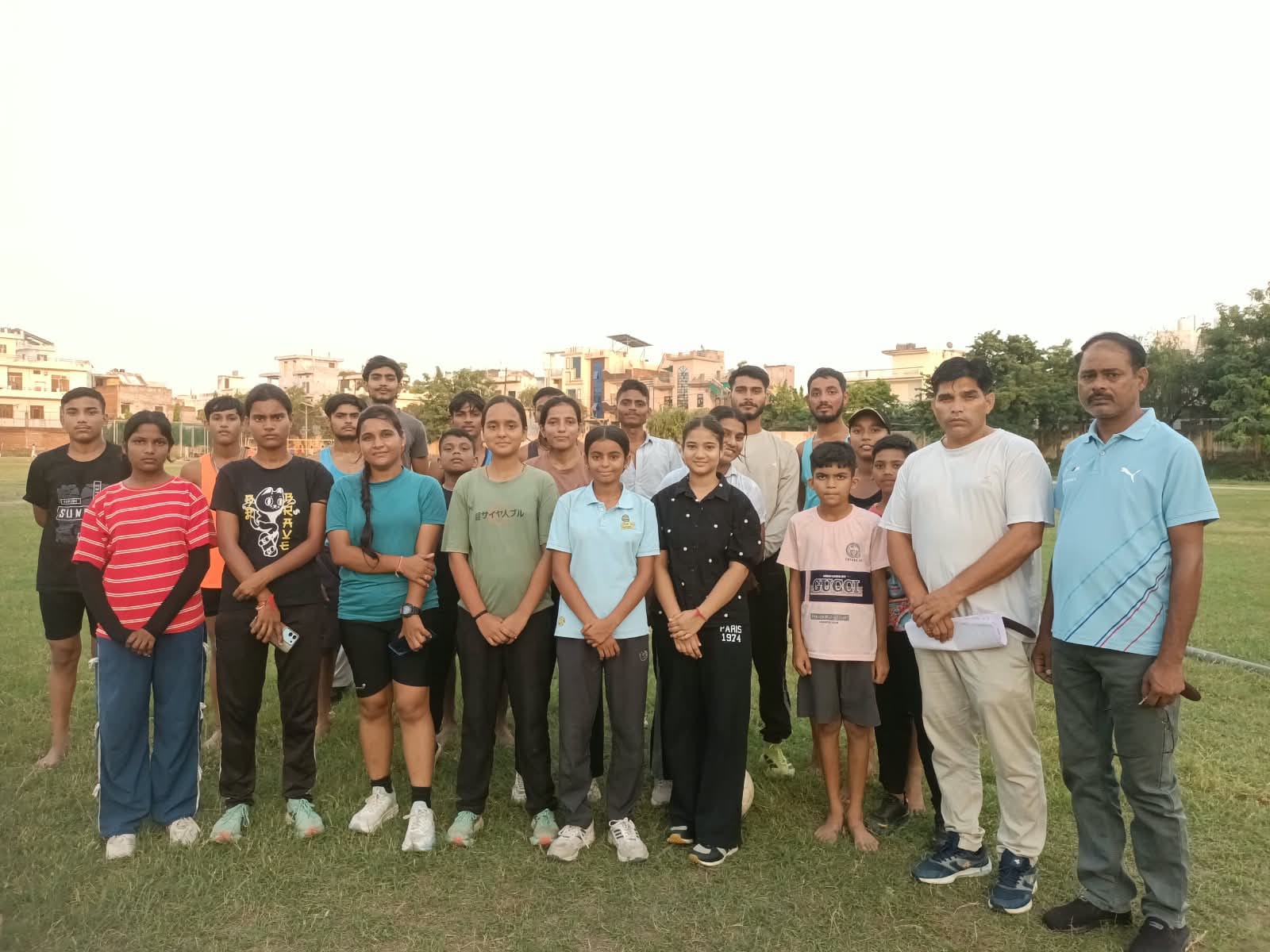 मंडलीय टीम के लिए चयनित खिलाड़ी। स्रोत :आयोजक