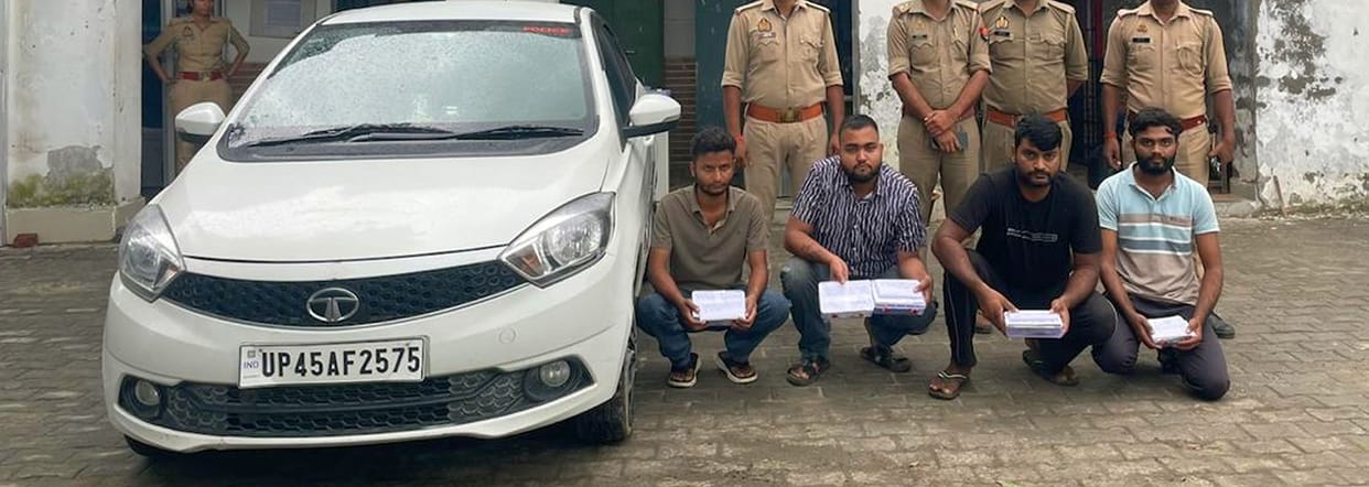 Four arrested for robbery