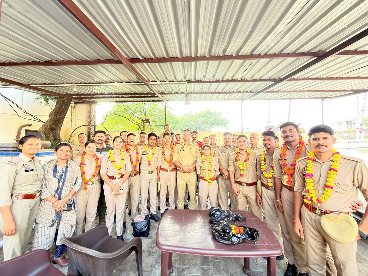 Recruit constables bid farewell