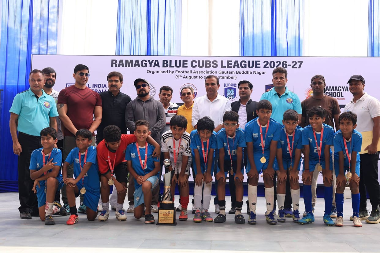 Shiv Nadar School Dominates Ramagya Blue Cubs League