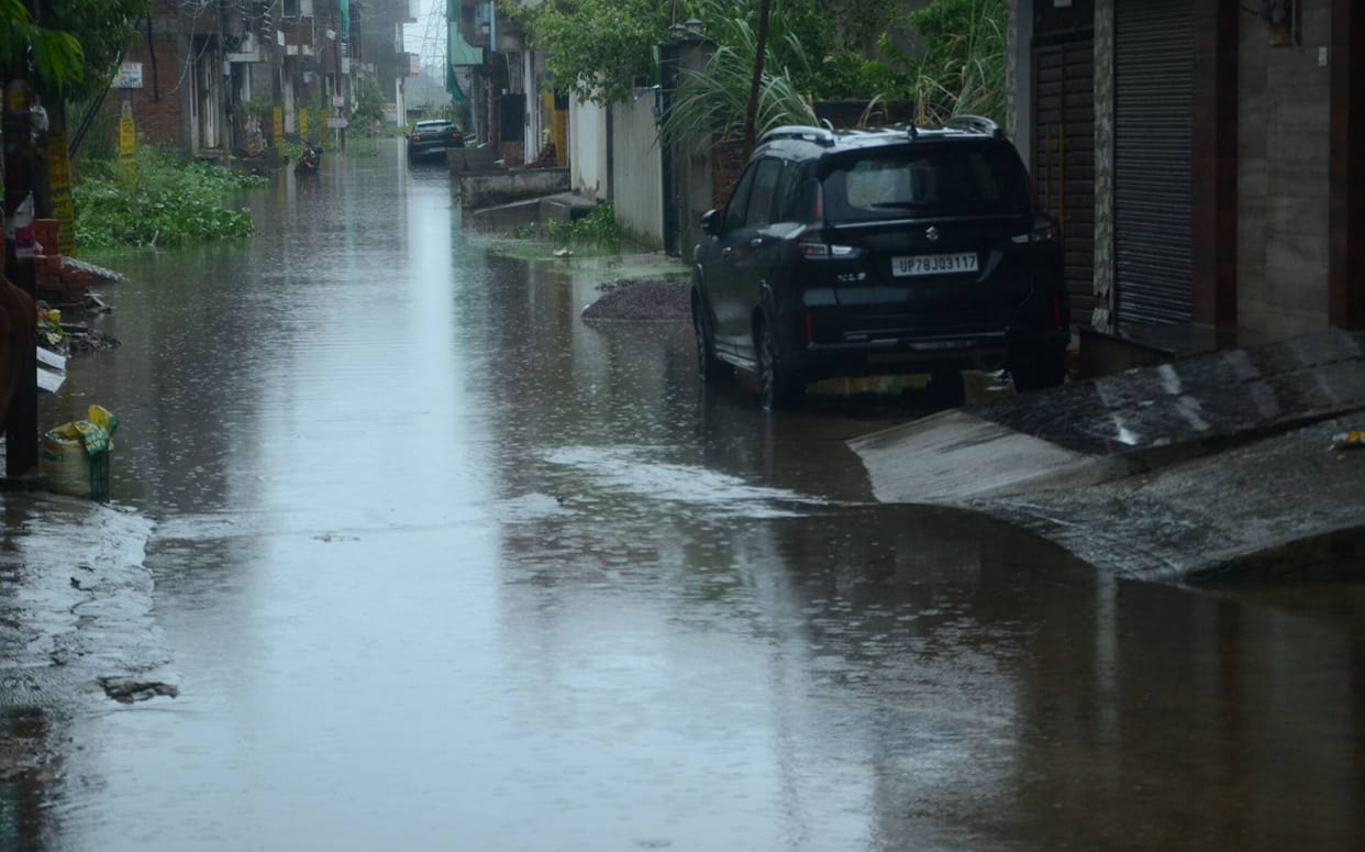 The wounds had not yet healed when the swollen Pandu River compounded the pain.