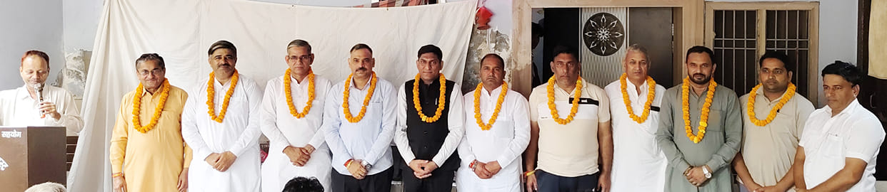 Representatives of Brahmin community organizations gathered on a single platform.