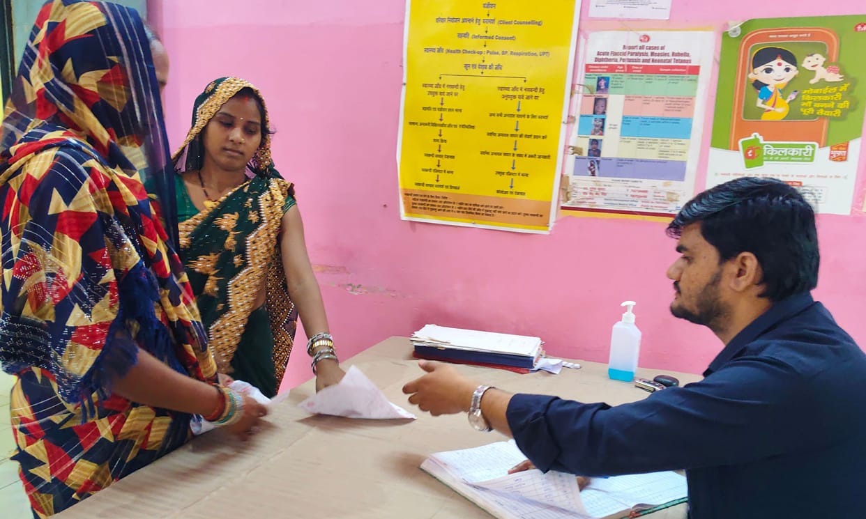 Doctors did not reach the health fair, patients returned without treatment.
