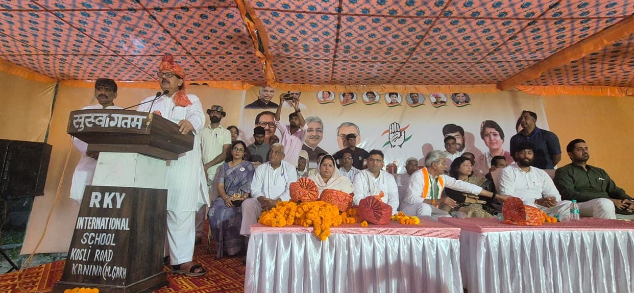 Rao Narendra said at the conference: It is time for change in Haryana.
