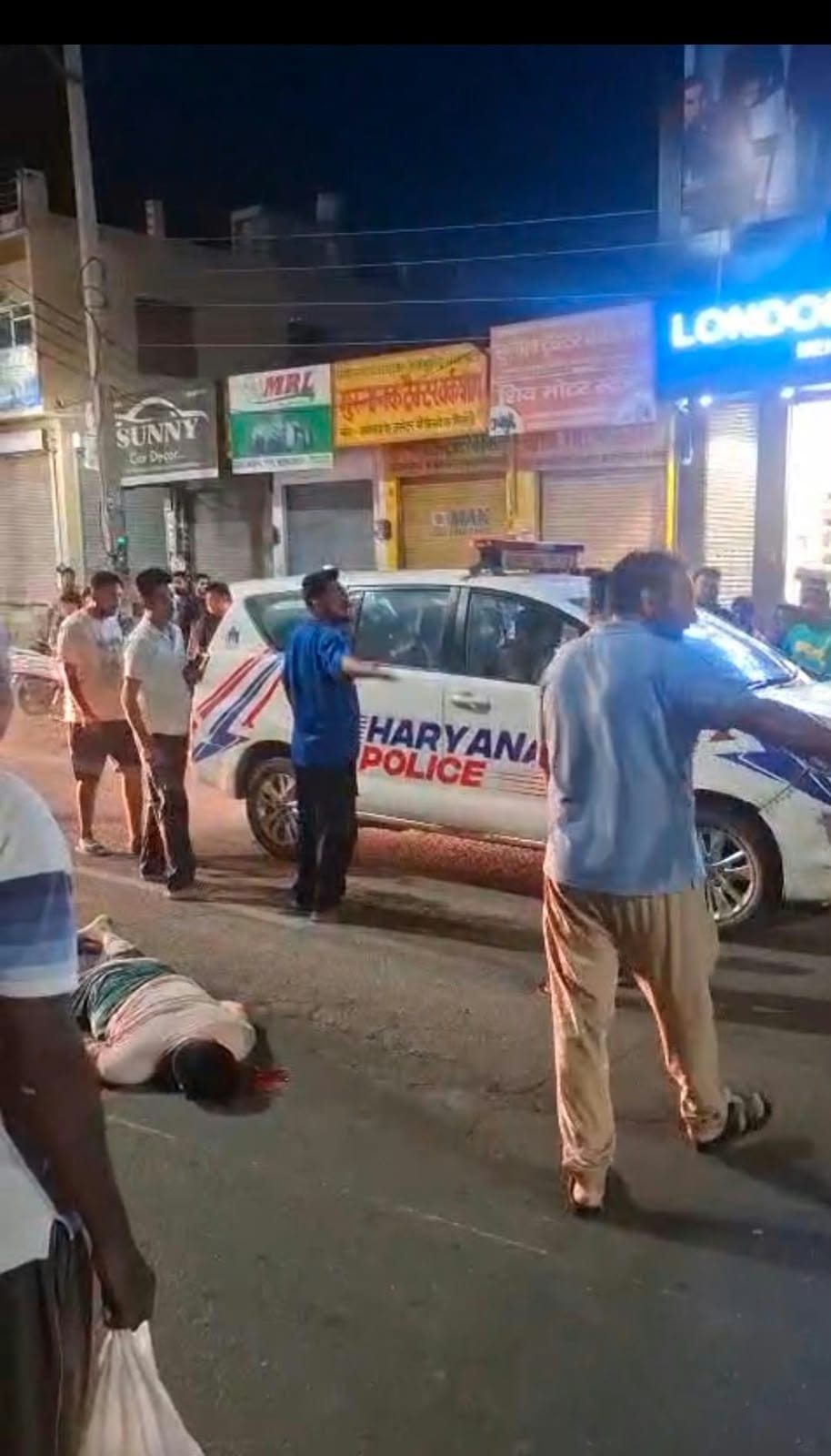 Collision between motorcycle and scooter at Bhuna Mod; youth dies, one injured
